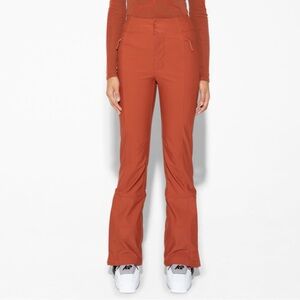 Halfdays Emma Soft Shell Pants NWT in Rust